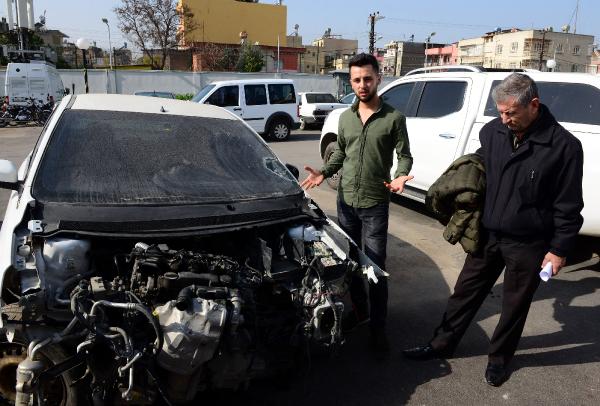 Adana'da tamirciye verilen otomobil çalındı