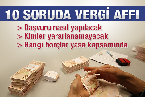 10 soruda tarihi vergi affı