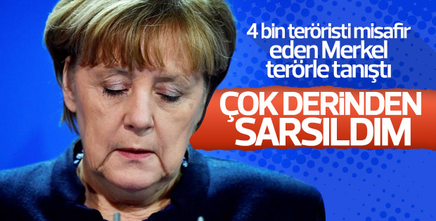Terör Merkel'i derinden sarstı