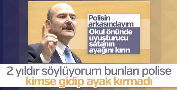 Süleyman Soylu 'ayak kırın' sözlerine açıklık getirdi