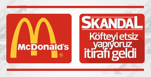 McDonald's et yerine hayvansal yağ kullanıyor