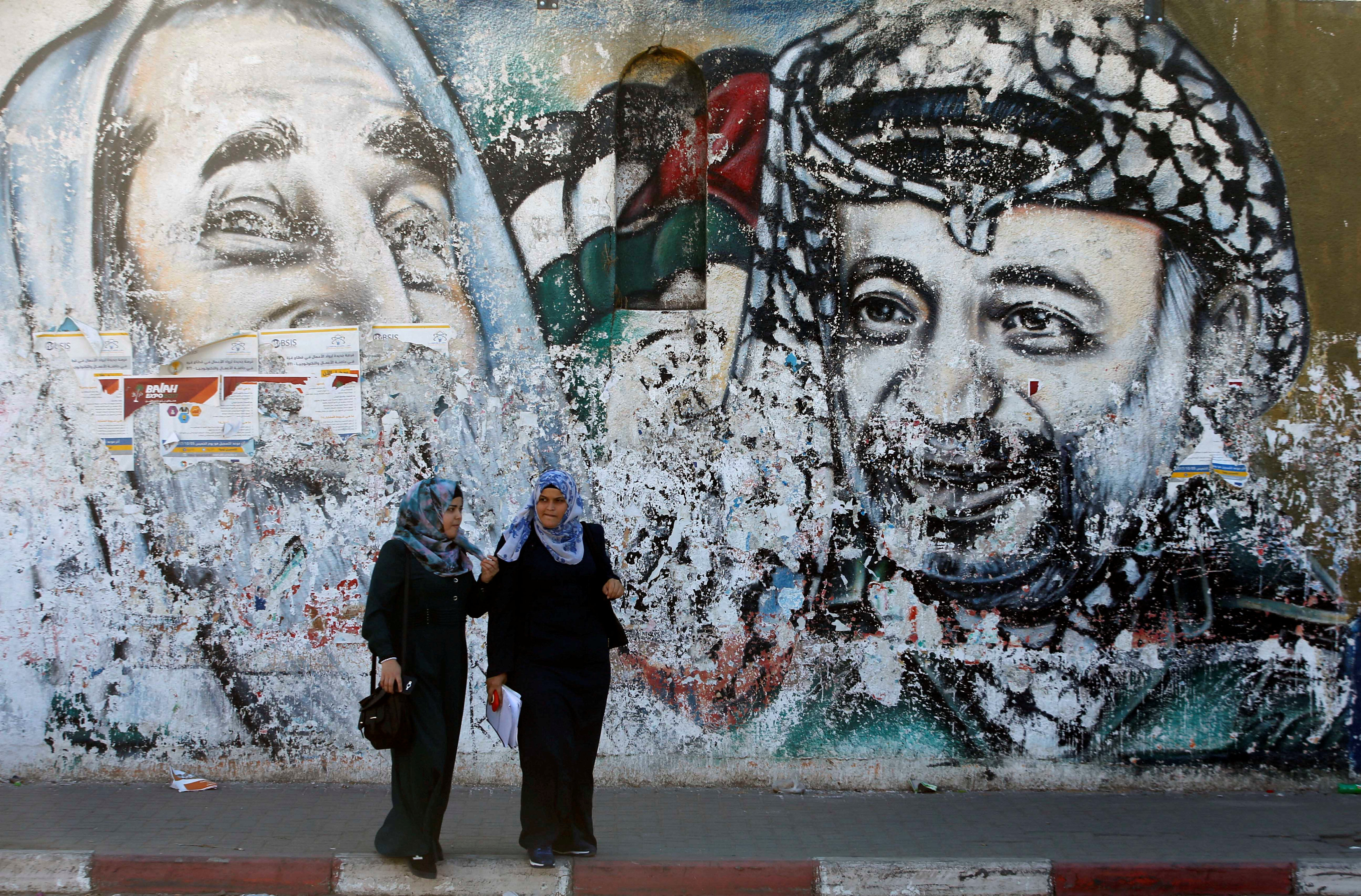 Filistin, lideri Arafat'ı anıyor