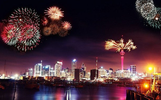 2018'e giren ilk ülke Yeni Zelanda oldu