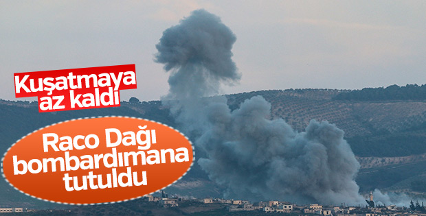 TSK'dan terör mevzilerine bombardıman