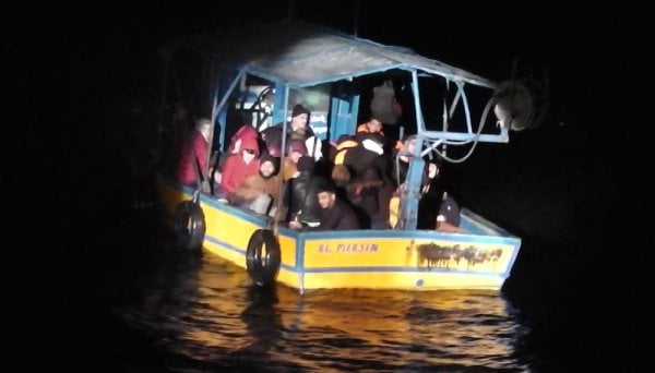Mersin'de 38 kaçak göçmen yakalandı