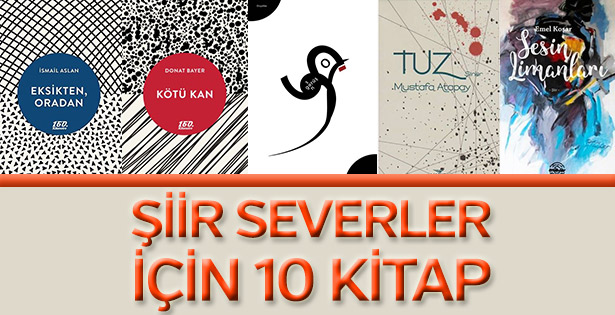Şiir severler için yeni kitaplar