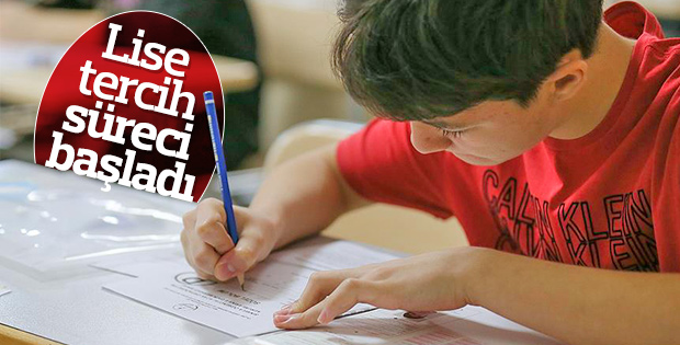 Liselere tercih süreci başladı