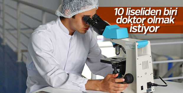 Liseliler en çok doktor olmak istiyor