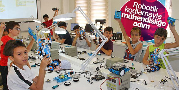 Geleceğin mühendislerini yetiştiriyorlar