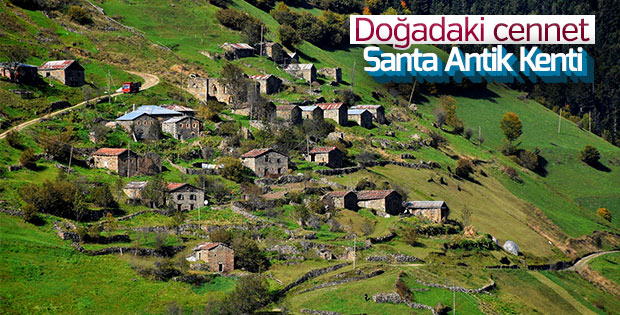 Santa Antik Kenti doğa severlerin gözdesi