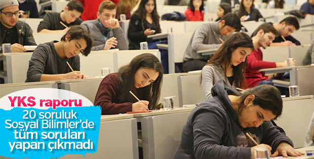 YKS değerlendirme raporu yayımlandı