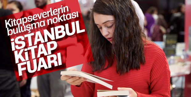 İstanbul Kitap Fuarı'na yoğun ilgi