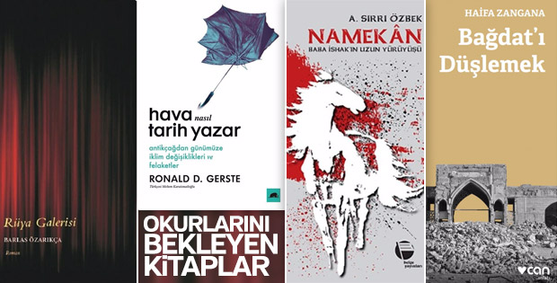 Raflarda yerini alan kitaplar