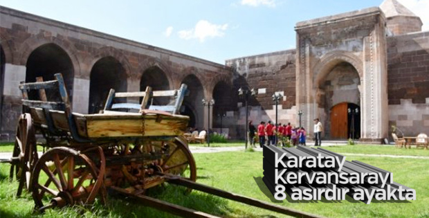 İpek Yolu'nun 778 yıllık incisi: Karatay Kervansarayı