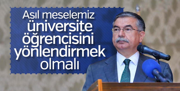 Bakan Yılmaz: Üniversite adaylarını yönlendirmek lazım