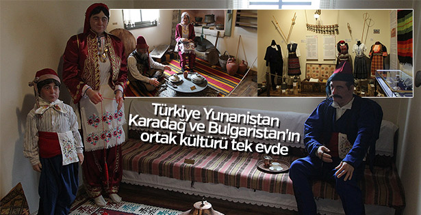 Balkan kültürü 'Kültür Evi'nde yaşatılıyor