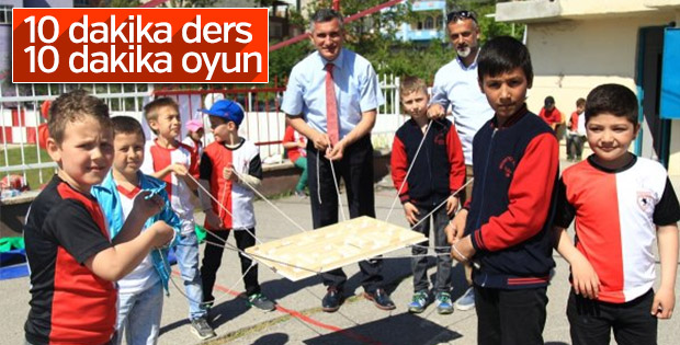 Öğrenciler eğitici oyunlarla dersleri daha iyi anlıyorlar