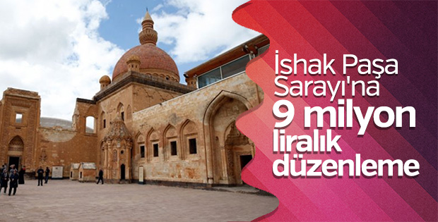 İshak Paşa Sarayı'na çevre düzenlemesi yapılacak