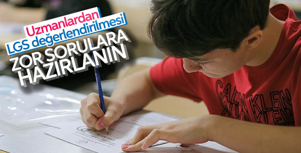 1 Haziran'da yapılacak LGS sınavı öğrencileri zorlayacak