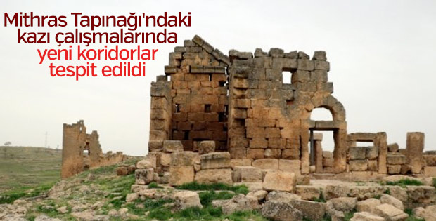 Mithras Tapınağı'nda yeni koridorlar tespit edildi