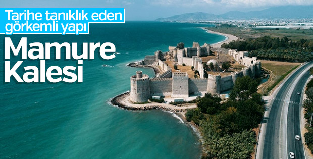 Mamure Kalesi görenleri kendine hayran bırakıyor