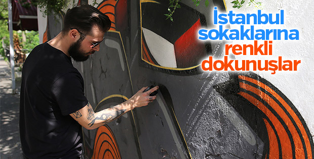 İstanbul'un duvarları renkleniyor