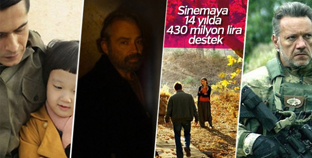 Türk sinemasına milyonlarca liralık destek