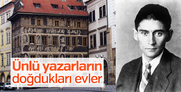 Yazarların çocukluklarını geçirdiği evler