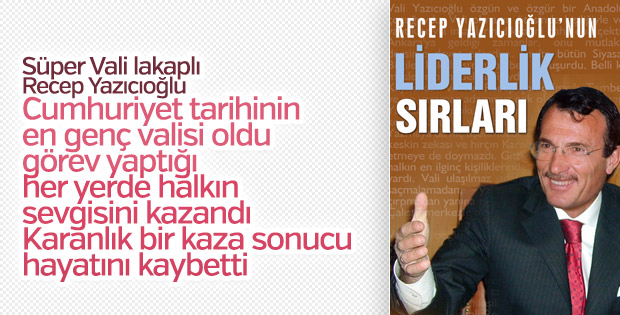Turan Yalçın’dan Recep Yazıcıoğlu’nun Liderlik Sırları kitabı