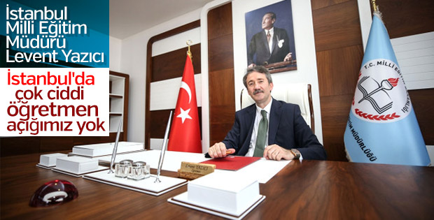 İstanbul'da ciddi bir öğretmen açığı bulunmuyor