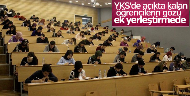 YKS'de 1 milyon öğrenci açıkta kaldı