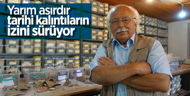 54 yıldır arkeolojik kazılar yapıyor