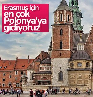 Türklerin Erasmus'ta tercihi Polonya