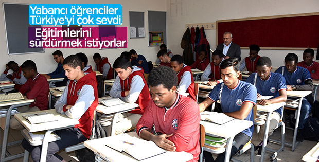 Yabancı öğrenciler Türkiye'de geleceğini inşa ediyor