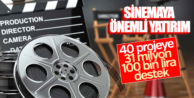 Sinemaya büyük destek