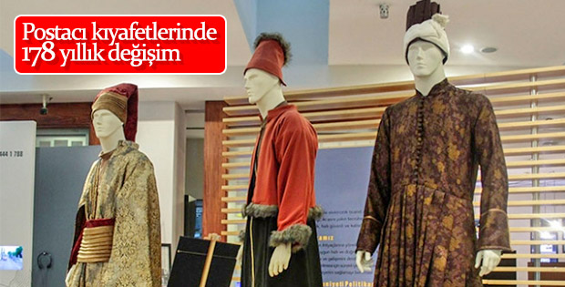 Postacı kıyafetleri PTT Pul Müzesi'nde