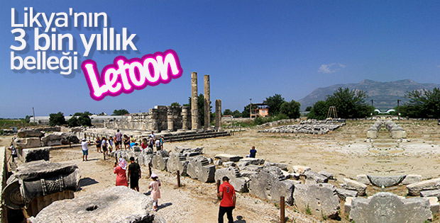 3 bin yıllık tarihi birikimiyle Letoon Atik Kenti