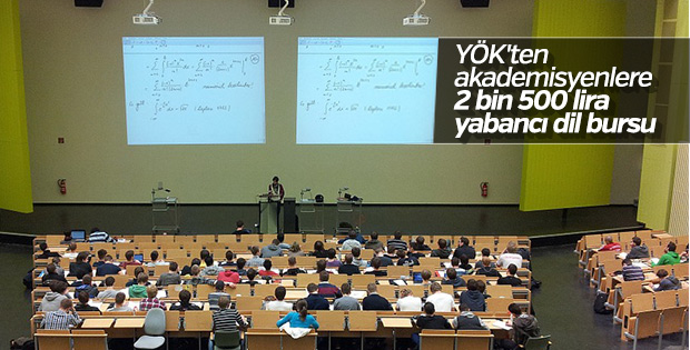 YÖK'ten akademisyenlere burs desteği