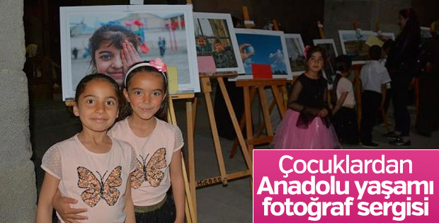 Köy çocukları Anadolu hayatını fotoğrafladı