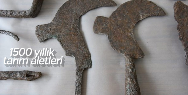 Çanakkale’de bin 500 yıllık tarım aletleri bulundu