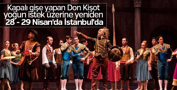 Don Kişot İstanbul'da sahnelendi