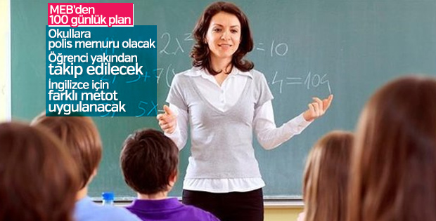 MEB’in 100 günlük eylem planı