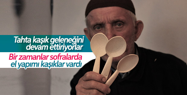 Yüzyıllardır oyun kaşığı yapan köy