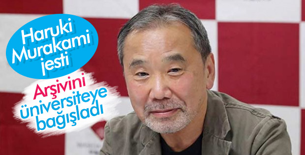 Haruki Murakami arşivini üniversiteye bağışladı
