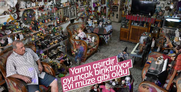 Oyuncak müzesi gibi ev