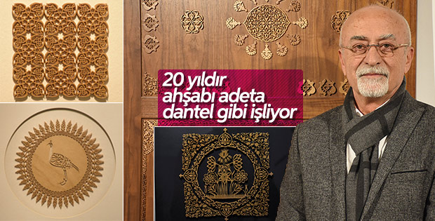 Tesadüfen başladığı ahşap sanatında usta oldu