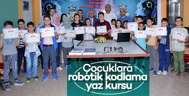 Çocuklar kodlamayla mühendisliğe adım atıyor