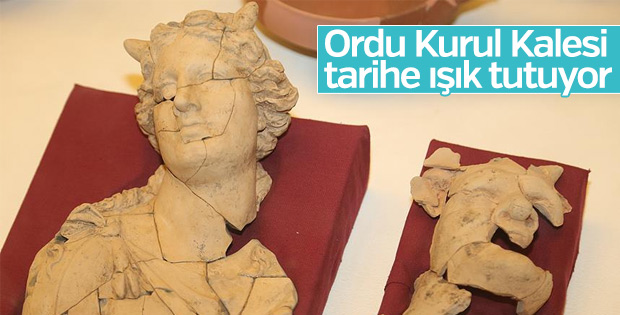 2 bin 300 yıllık Ordu Kurul Kalesi tarihe ışık tutuyor