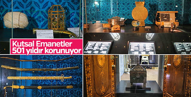 Mukaddes Emanetler emin ellerde