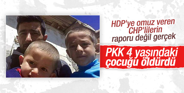 PKK'nın bombası 4 yaşındaki çocuğu öldürdü